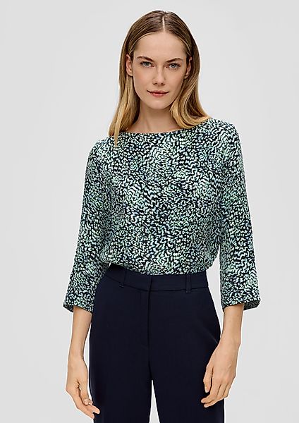 s.Oliver BLACK LABEL Langarmbluse Bluse mit günstig online kaufen
