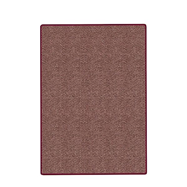 KARAT Teppichläufer in Sisaloptik Kalkutta nach Maß Rot 66 x 350 cm günstig online kaufen