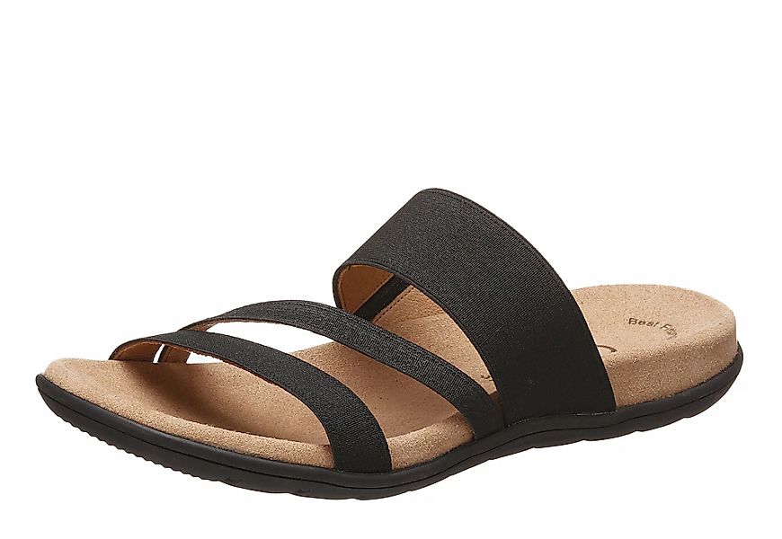 Gabor Pantolette Keilabsatz, Sommerschuh, Schlappen mit atmungsaktivem Lede günstig online kaufen