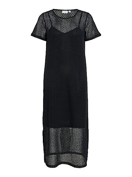 Vila Shirtkleid Elegantes Mesh-Design mit durchsichtigen günstig online kaufen