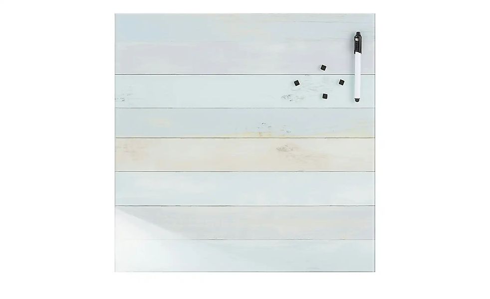 Memoboard 50x50 cm  Colourful Wood ¦ grau ¦ Maße (cm): B: 50 H: 50 Accessoi günstig online kaufen