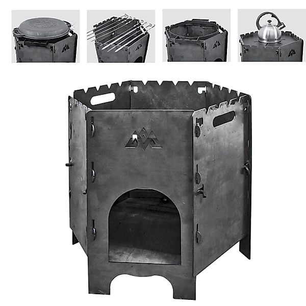 Olymp Handels GmbH Feuerstelle Utschak Outdoorkamin günstig online kaufen