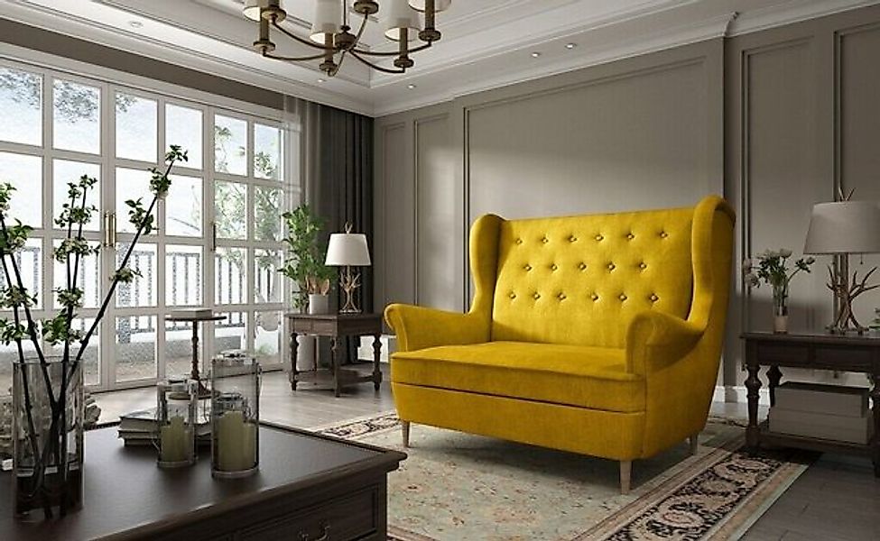 JVmoebel Sofa 2 Sitzer Sofa Sitz Couch Polster Garnitur Couchen Zweisitzer, günstig online kaufen