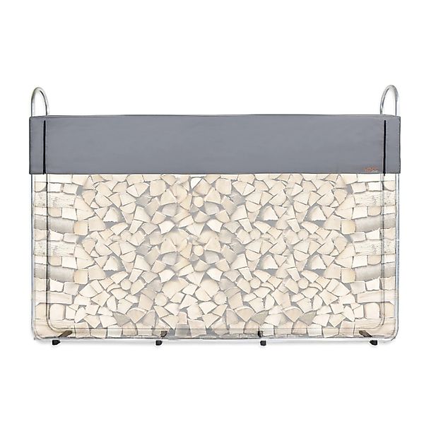 CCLIFE Kaminholzregal Innen und Außen Stapelhilfe für Brennholz aus Verzink günstig online kaufen