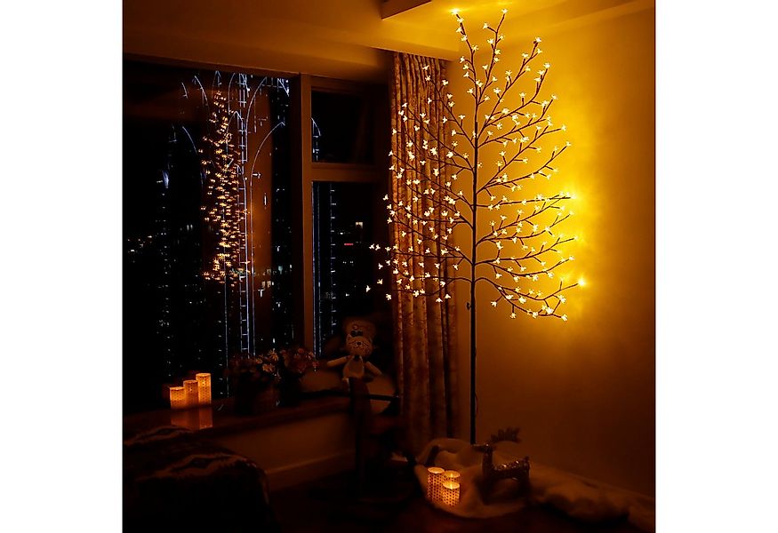 CCLIFE LED Baum Led Lichterbaum Indoor Weihnachtsbaum, Kirschblütenbaum Lic günstig online kaufen