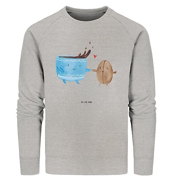 Mr. & Mrs. Panda Longpullover Kaffee Bohne Größe M - Heather Grey - Geschen günstig online kaufen