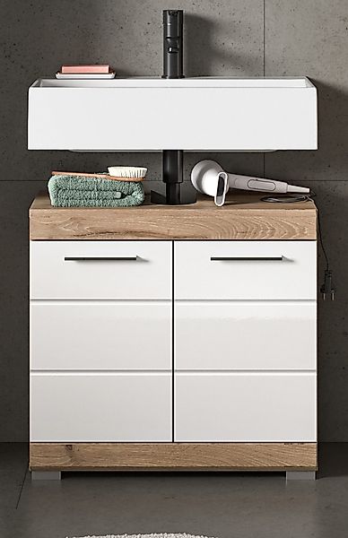 Inn.Furn Waschbeckenunterschrank Willow (Waschtisch in weiß günstig online kaufen