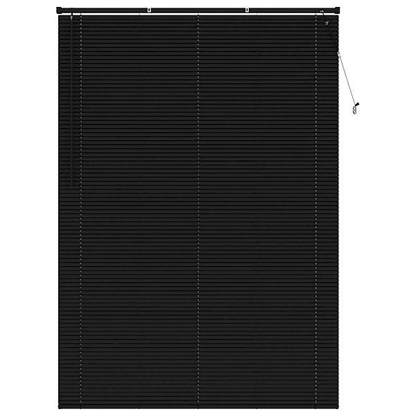 vidaXL Venetianer Jalousie Verstellbar Schwarz 213 x 150 cm PVC 42003756 günstig online kaufen