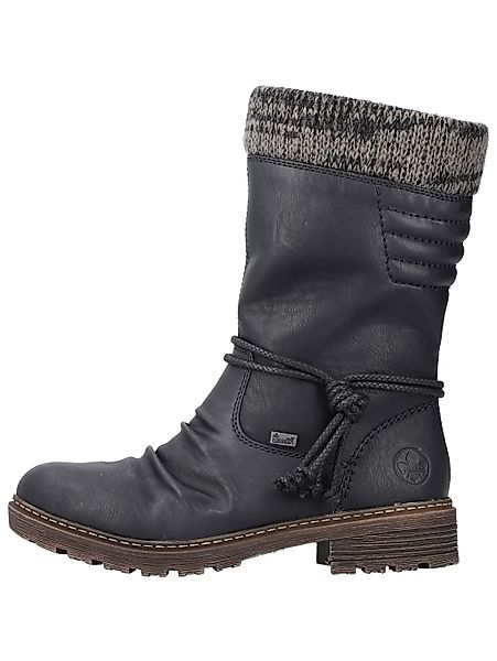 Rieker Winterstiefel, Winterboots, Blockabsatz, TEX-Membran, mit gestrickte günstig online kaufen