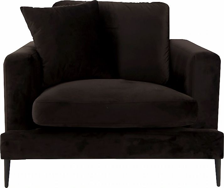 Home affaire Sessel "Cozy Loungesessel, Designersessel, Maße B/T/H: 91/97/8 günstig online kaufen