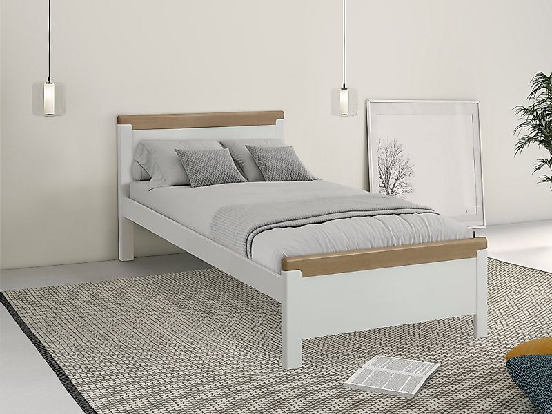 Home affaire Holzbett "CARITA", zertifiziertes Massivholz, günstig online kaufen