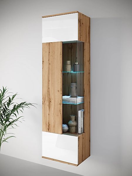 INOSIGN Vitrine "Kenia, stehend und hängend, Türanschlag wechselbar" 1 Stk. günstig online kaufen