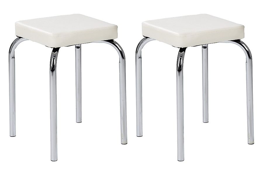 HAKU Sitzhocker Stapelhocker 2er Set PIK, günstig online kaufen