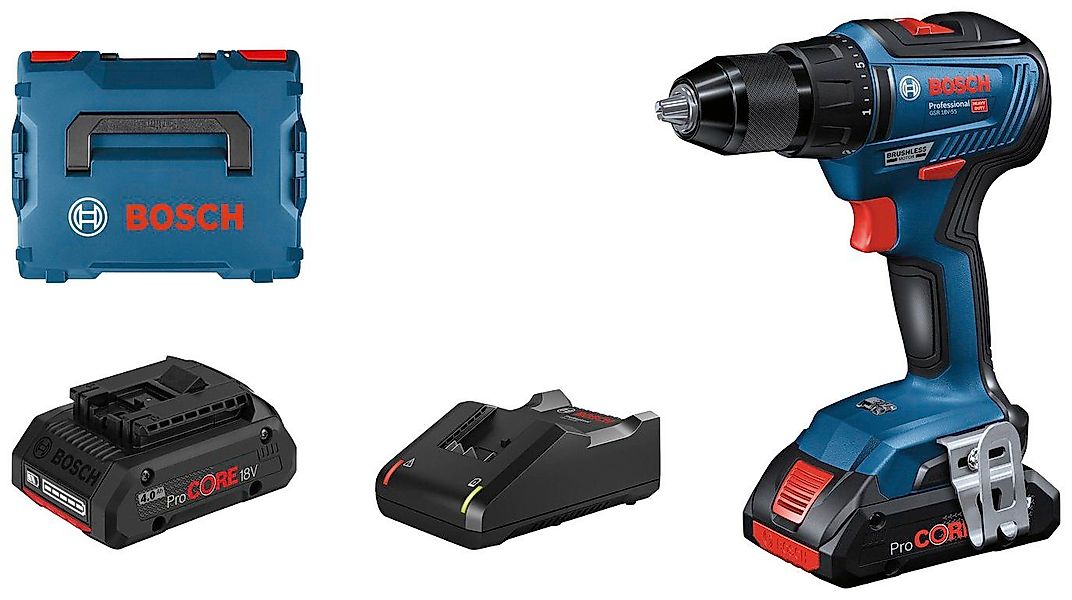 Bosch Professional Akku-Schrauber GSR 18V-55 Professional, günstig online kaufen