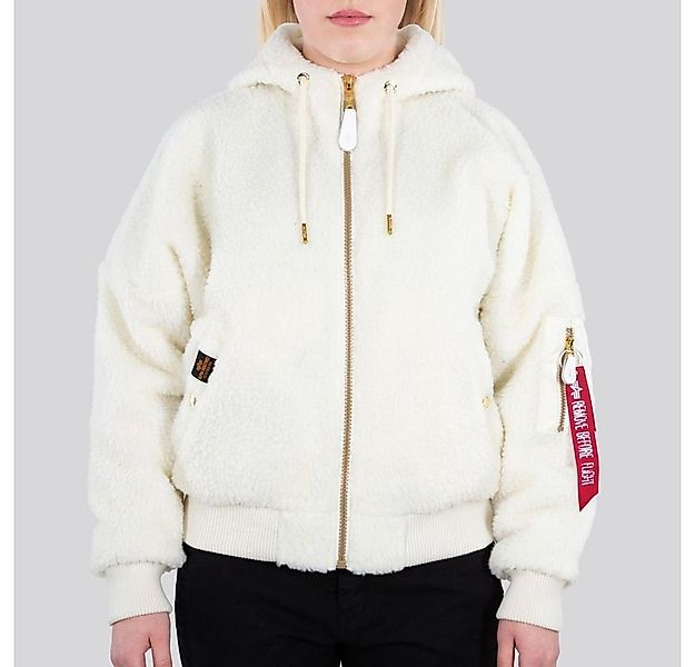 Alpha Industries Kurzjacke Ma-1 Os Hooded Teddy Wmn günstig online kaufen