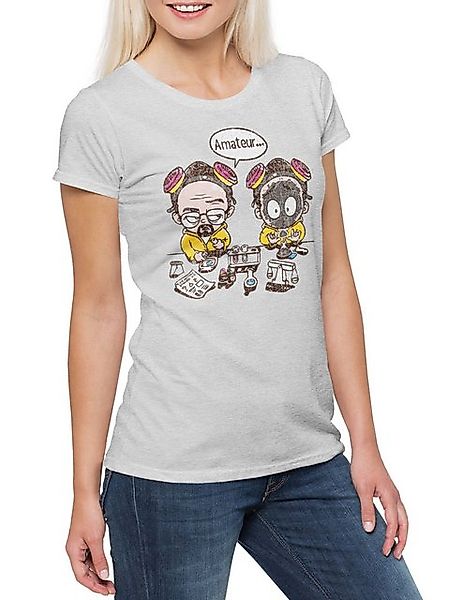 Urban Backwoods Print-Shirt Bad Amateur Damen T-Shirt Breaking Walter Bette günstig online kaufen