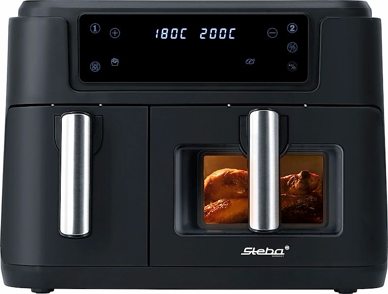 Steba Heißluftfritteuse "HF 9500 DUO" 2400 W günstig online kaufen