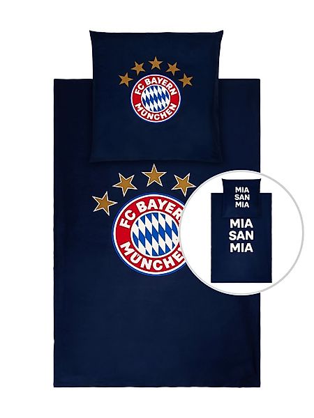 FC Bayern München Bettwäsche FC Bayern München Bettwäsche Glow in The dark günstig online kaufen