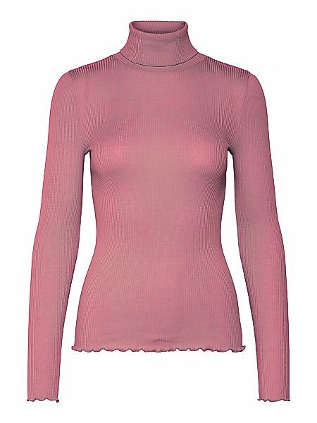 rosemunde Rollkragenshirt "Beatha silk shirt" Langarm Rolli, bequem, femini günstig online kaufen