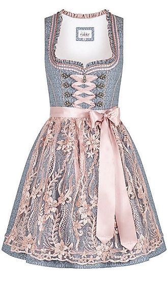 Nübler Dirndl Mini Dirndl Eileen in Blau von Nübler günstig online kaufen