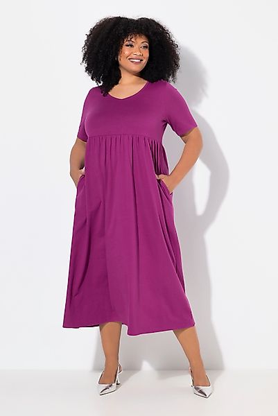 Ulla Popken Maxikleid Maxikleid A-Linie Jersey günstig online kaufen