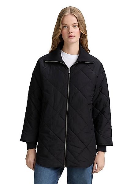 TOM TAILOR Denim Steppmantel mit Struktur Muster günstig online kaufen