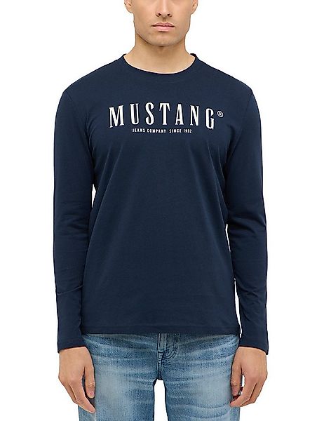 MUSTANG Langarmshirt Herren Style Asheville günstig online kaufen