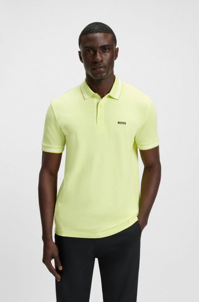 BOSS GREEN Poloshirt Paddy mit kontrastfarbenen günstig online kaufen