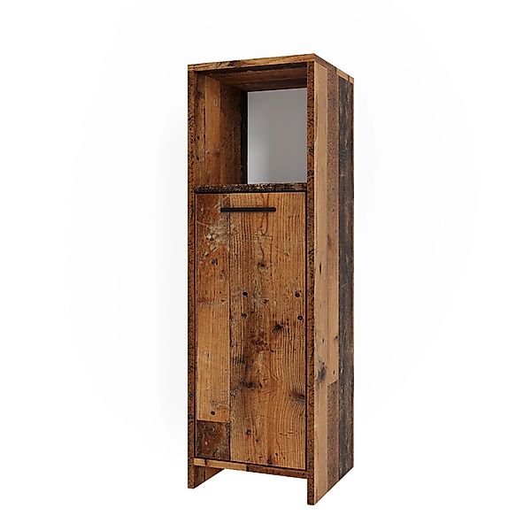 Vicco Midischrank Kiko Eiche Rustikal 30 x 95 cm günstig online kaufen
