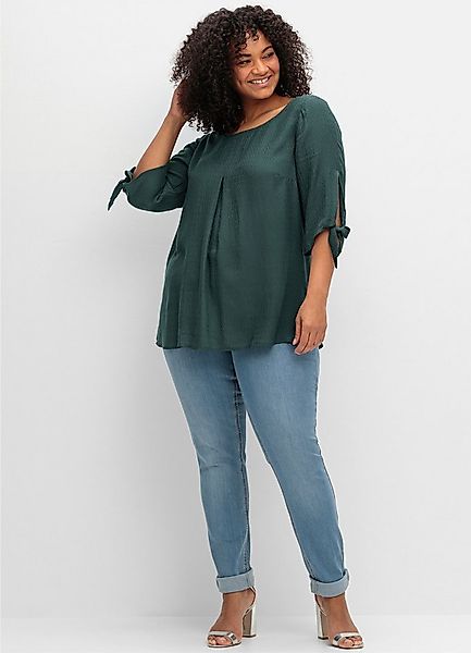 Sheego Klassische Bluse Tunika . günstig online kaufen