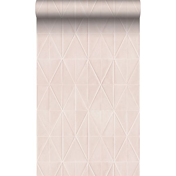Origin Luxury Wallcoverings Tapete Origami Muster Hellrosa 53 Cm X 1005 Cm günstig online kaufen