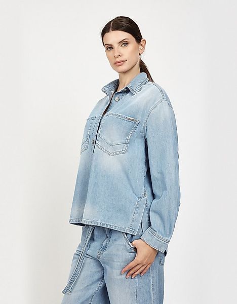 GANG Jeanshemd 94NALA OVERSHIRT - Hemdjacke Damen - Hemdbluse - Overshirt günstig online kaufen