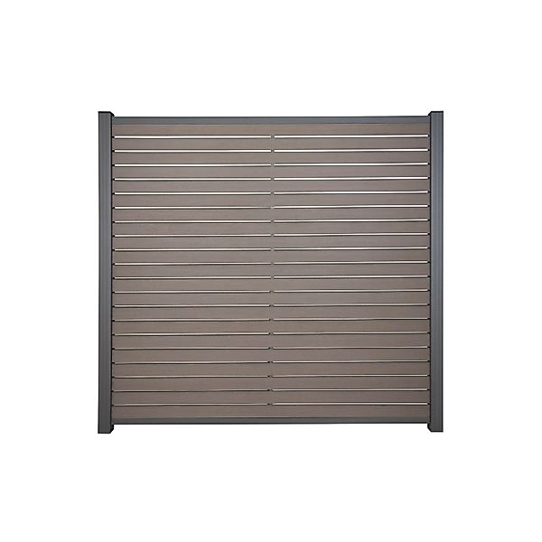 GartenLand Rhombus WPC Zaun Set Kopenhagen ca. 180 x 180 cm Sichtschutz Ste günstig online kaufen