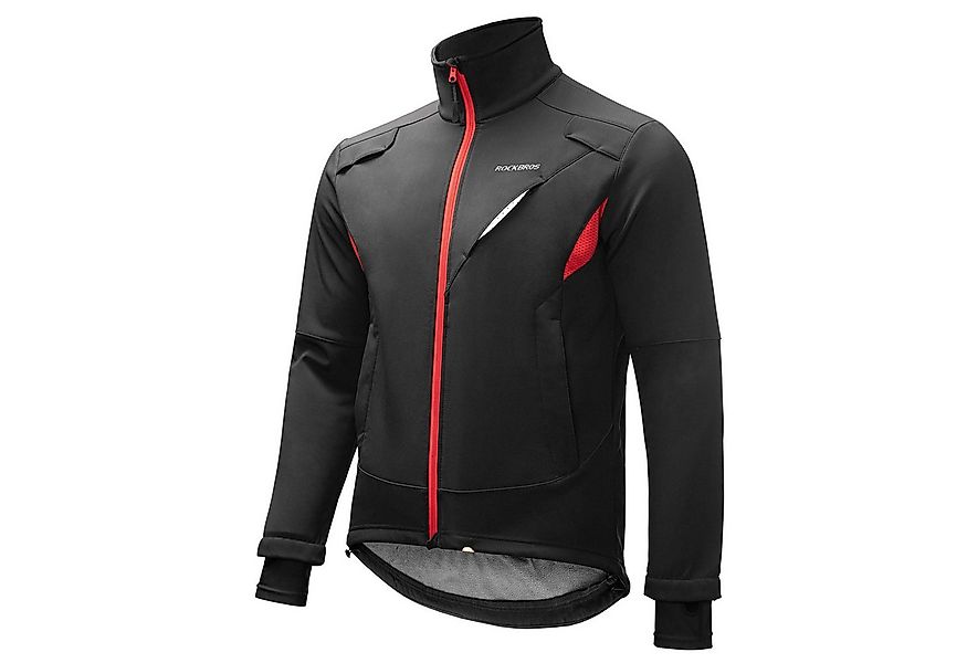 ROCKBROS Fahrradjacke Fahrradjacke Softshell Jacke Sport Warm Winddicht mit günstig online kaufen