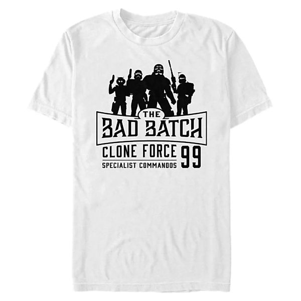 Star Wars - The Clone Wars - Gruppe Bad Batch Emblem - Männer T-Shirt günstig online kaufen