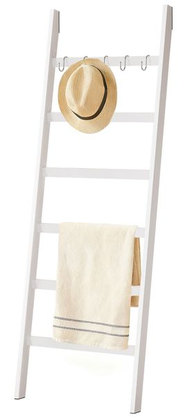 Yorbay Handtuchleiter Handtuchhalter Bambus, 6 Ebenen, günstig online kaufen