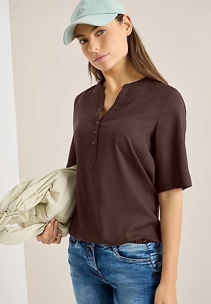 Cecil Kurzarmbluse mit Knopfleiste günstig online kaufen