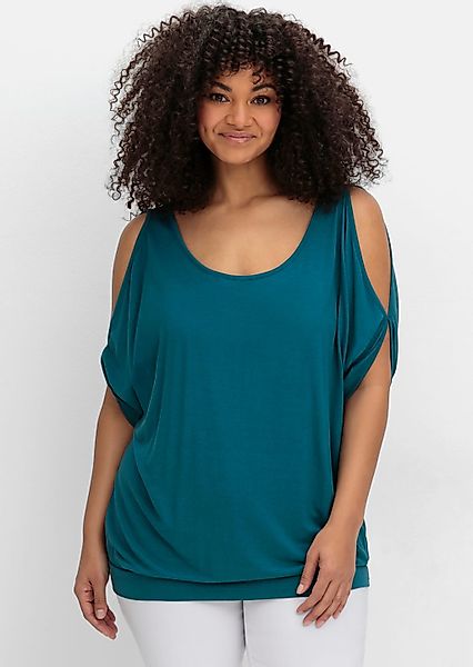 Sheego Fledermausshirt "T-Shirt" 1 Stk. tlg. günstig online kaufen