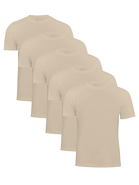Cotton Prime® T-Shirt Basic O-Neck (5-tlg) in trageangenehmer Baumwollquali günstig online kaufen