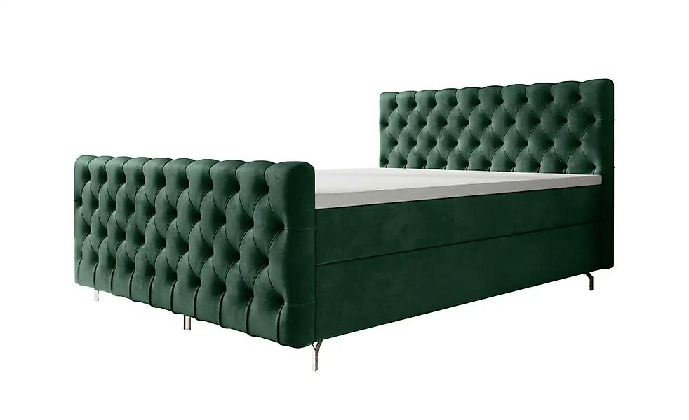 Boxbett mit Stauraum Chester Plus ¦ grün ¦ Maße (cm): B: 200 H: 111 Betten günstig online kaufen