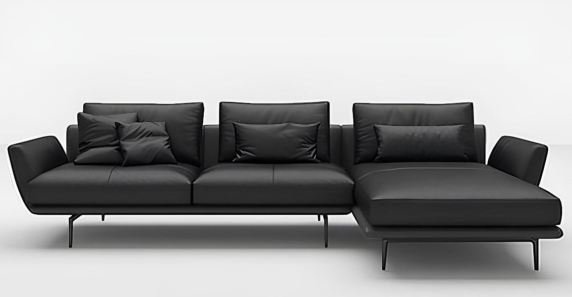 Xlmoebel Ecksofa Ecksofa aus Leder in günstig online kaufen