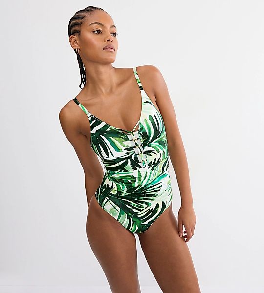 Triumph Badeanzug "Summer Palm OP 01" weich und formend günstig online kaufen