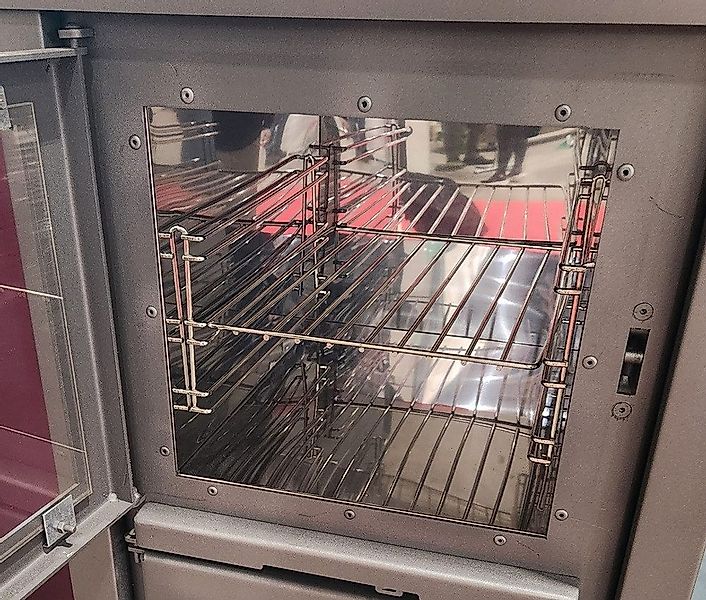 ECOfoxx Kaminofen Pella SG Metall bordeaux günstig online kaufen