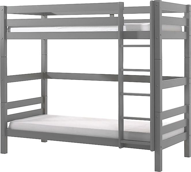 Vipack Etagenbett "Pino, inkl. Rolllattenrost, Leiter und Absturzschutz" B/ günstig online kaufen