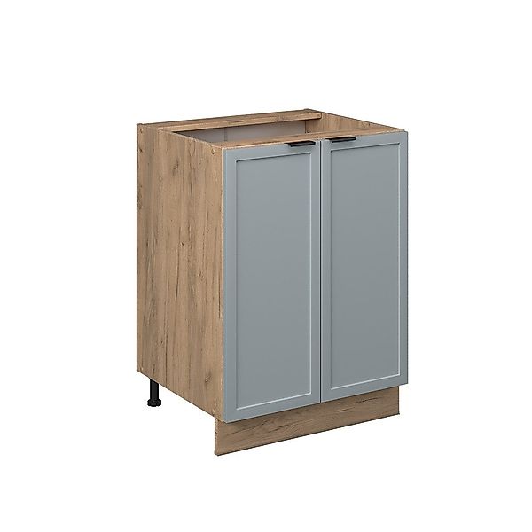 Vicco Unterschrank Fame-Line, Hellblau-grau/Goldkraft Eiche, 60 günstig online kaufen