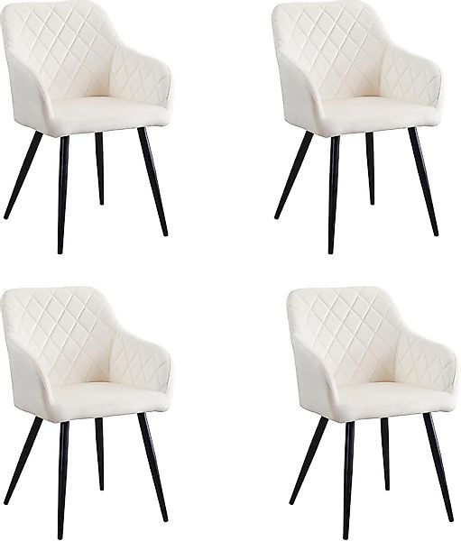 Ofcasa Esszimmerstuhl Gepolsterter Küchenstühle (4er Set), günstig online kaufen