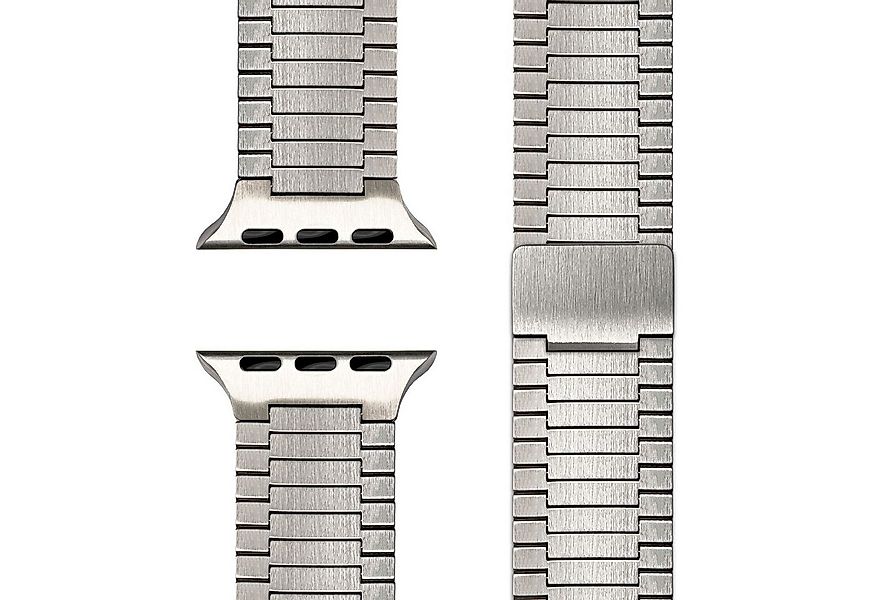 Nalia Smartwatch-Armband Apple Watch 49mm/46/45/44/42(Serie 1-3), Edles Ede günstig online kaufen