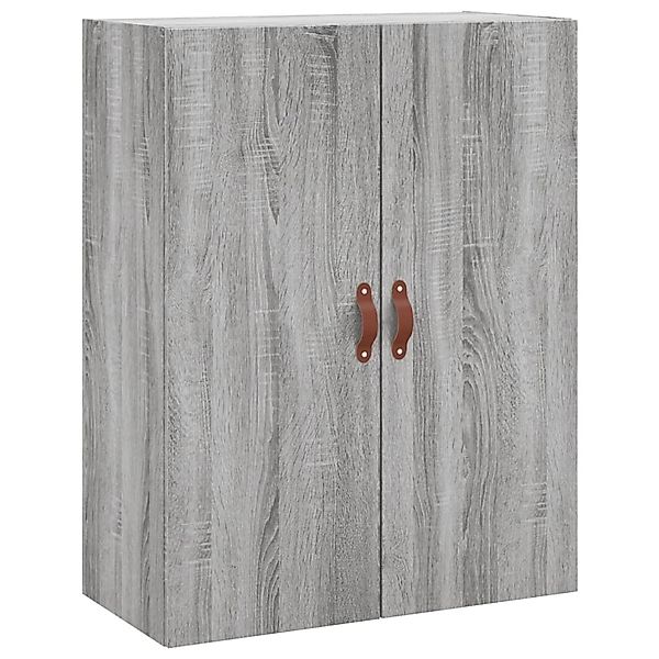 vidaXL Wandschrank Grau Sonoma 69,5x34x90 cm 828402 günstig online kaufen