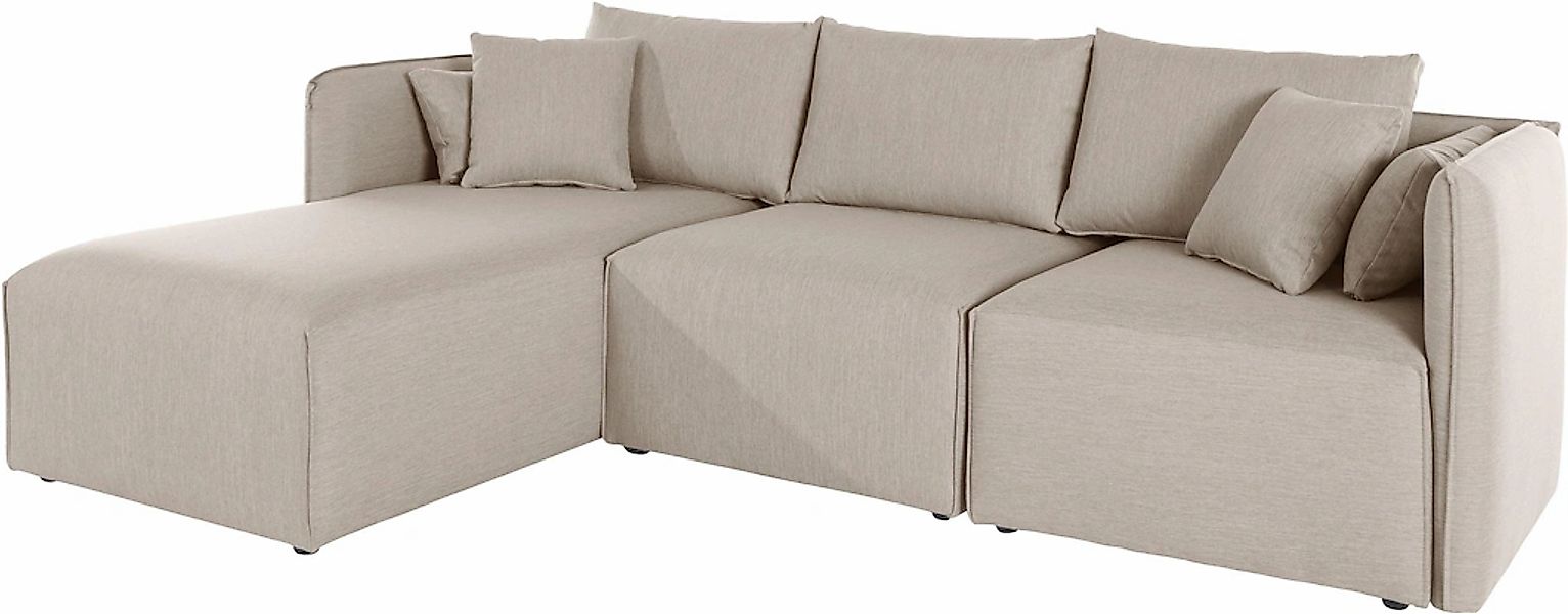 OTTO home Ecksofa "Nöre L-Form" 3 Teile, in vielen Bezugsqualitäten und Far günstig online kaufen