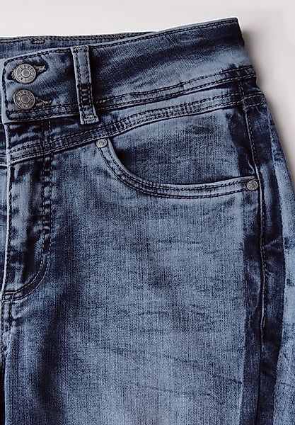 STREET ONE Slim-fit-Jeans, Middle Waist günstig online kaufen